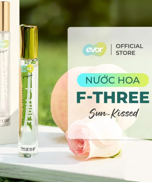 f-three sun-kissed nụ hôn màu nắng evor momento f3