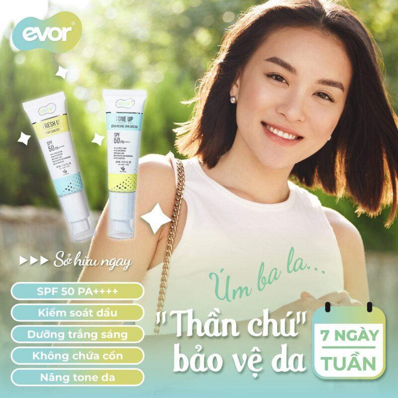 EVOR EVOR - THẦN CHÚ BẢO VỆ DA 7 NGÀY CHẲNG SỢ NẮNG