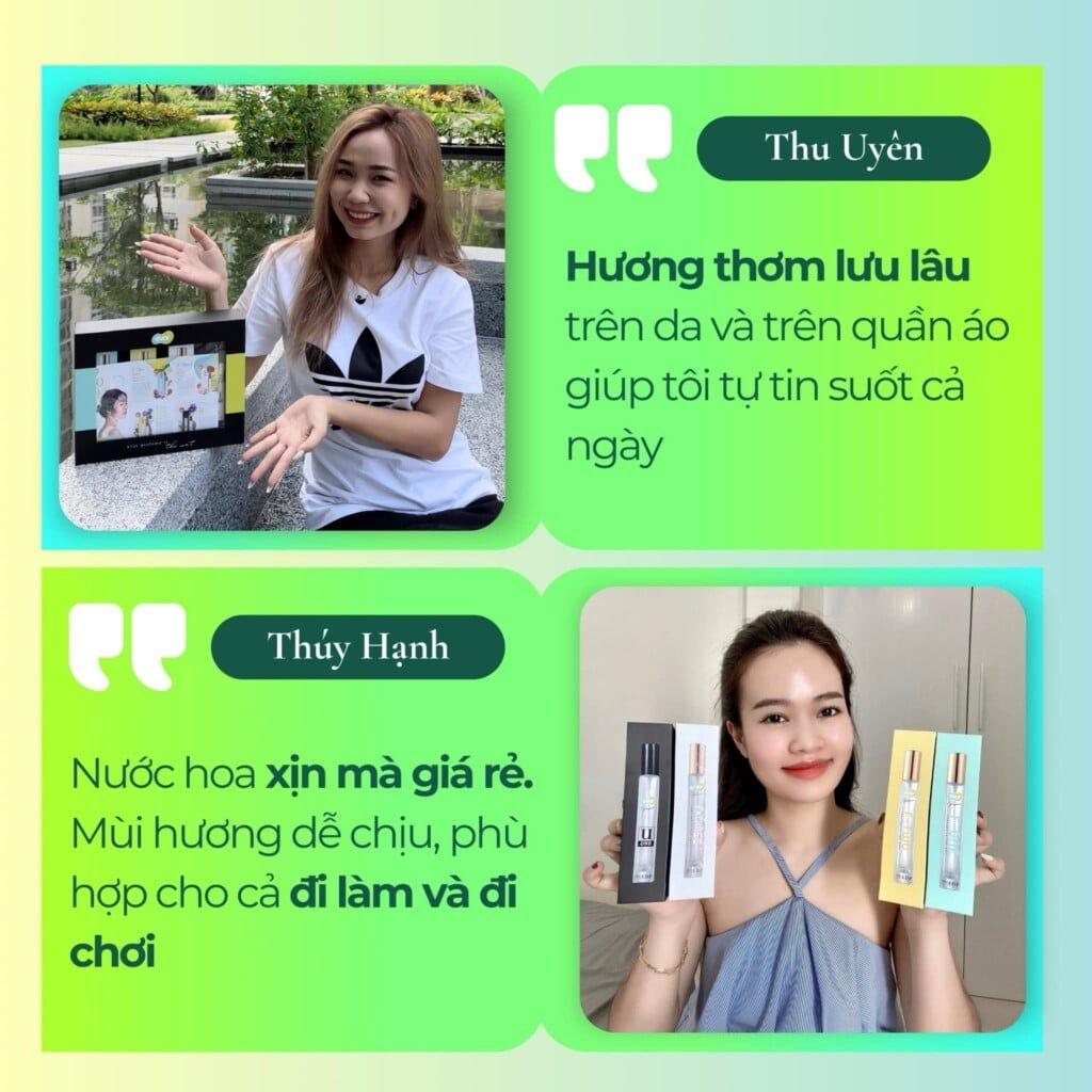 Feedback nước hoa Evor Momento