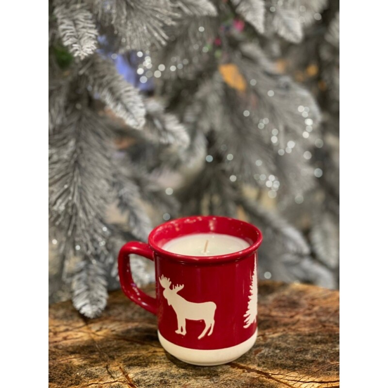 Nến Holiday Soy Candle Mug Red