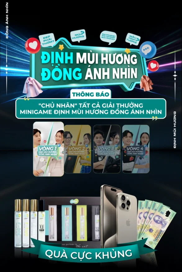 EVOR kết quả định mùi hương đồng ánh nhìn